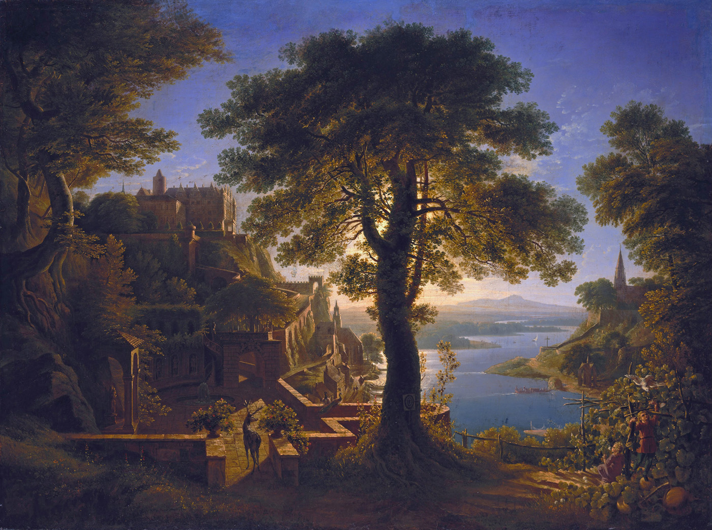 castle by the river